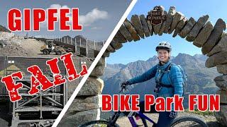 MTB-Tour zum Gaislachkogel 3056m - das erste Mal im Bikepark