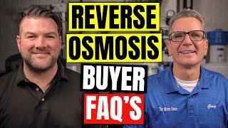 12 Questions YOU NEED to Ask BEFORE Buying a REVERSE OSMOSIS SYSTEM