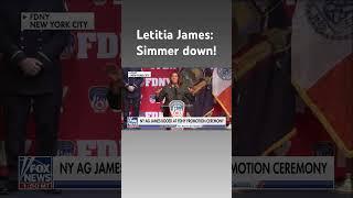 Letitia James gets booed in New York City #shorts