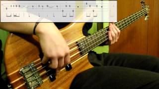Red Hot Chili Peppers - Cant Stop Bass Cover Play Along Tabs In Video