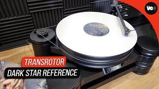 Загорелый Transrotor Обзор проигрывателя Dark Star Reference