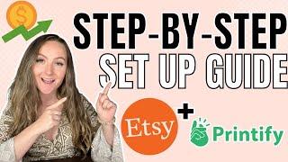 How To Open An Etsy Shop For Beginners Print On Demand + Etsy STEP BY STEP Tutorial 