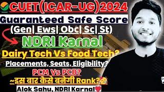 ICAR-NDRI Karnal Admission 2024Category Wise Expected Cut-offs 100% PlacementsSeats Eligibility?