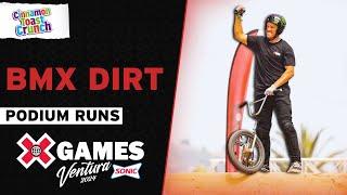 Cinnamon Toast Crunch BMX Dirt Top 3 Runs  X Games Ventura 2024