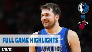 Luka Doncic 21 points Highlights vs. Miami Heat