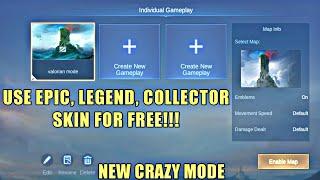 ALL SKIN FOR FREE  MAKE OWN ARCADE MODE  CREATOR CAMP EXPLAIN