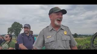 Hancock on July 3 - Gettysburg Battle Walk with Ranger Matt Atkinson and Intern Christopher Busby