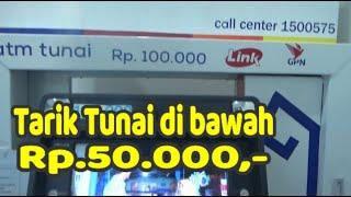 BAGAIMANA CARANYA TARIK TUNAI DI BAWAH 50 RIBU ?