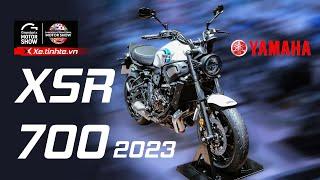 Trên tay Yamaha XSR 700 2023 - MT-07 với dáng cổ điển  BIMS 2023