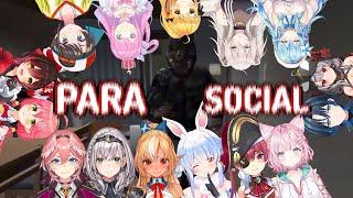 Hololive JP screams & reacts to VTuber horror game parasocial