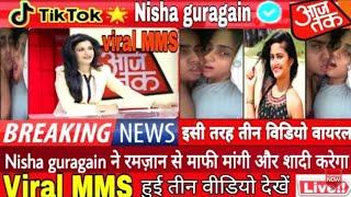 Nisha Guragain Viral Video  Full Video  Nisha Guragain  Tiktok Star  mms video viral