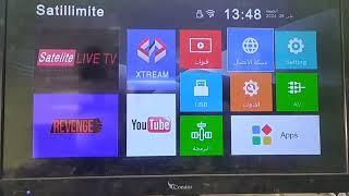 فلاش وادخال الارضية في جهاز sat-illimite mini v6v