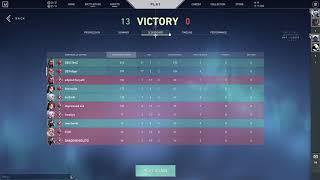 SEN TenZ gets 31 KD & wins 13-0 in EU Ranked vs Immortal Players - Valorant