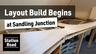 The Layout Build Begins at Sandling Junction