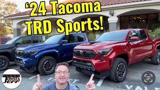 All 3 Interiors - 2024 Tacoma TRD Sport + Interior Key Features