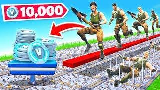 *50 STAGE* DEATH RUN For NOOBS *NEW* Game Mode in Fortnite