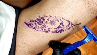 How to Prepare for Your Tattoo Advice & Tips  Shaving to stencil