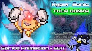 Hyper Sonic - TUCA DONKA Hakari Dance Meme - Sprite Animation + Edit