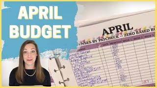 LIVE April 2021 Budget With Me  Linin Up Ducks