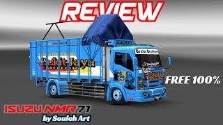 Review & Share Mod Isuzu Nmr 71 by Souleh Art Free ETS2  Link Di Deskripsi