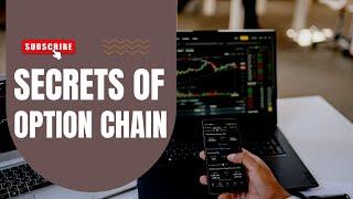 Secrets of Option chain Analysis  for  intraday trading  options trading  nifty prediction