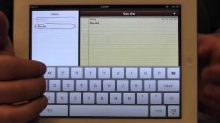 Notes and typing mode on the IPad with VoiceOver