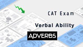 Adverbs  Verbal Ability  CAT Exam
