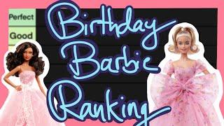 Ranking Every Birthday Barbie