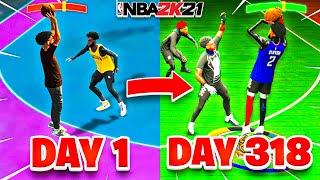 I USED MY DAY 1 JUMPSHOT but 318 days later on NBA 2K21...