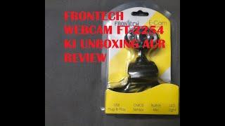 Unboxing and Review of Frontech Web Cam FT-2254  Frontech web cam FT-2254 ki unboxing aur review.