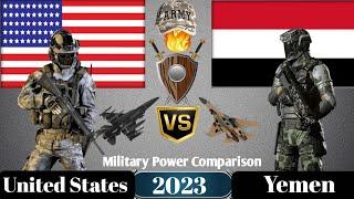 USA Vs Yemen  Military Power Comparison 2023
