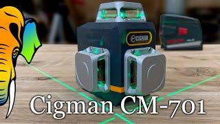 LASER-Test  Kreuzlinienlaser im Vergleich  Cigman CM-701 160€ vs Bosch grün PCL 20 80€