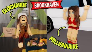 DE CLOCHARDE A MILLIONNAIRE sur BROOKHAVEN RP  ROBLOX FR