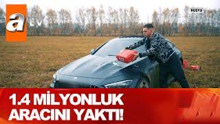 Milyonluk arabasını yaktı - Atv Haber 26 Ekim 2020