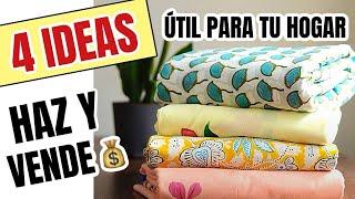 4 IDEAS DE COSTURA FÁCILES PARA TU HOGAR O VENDER  SHOW DE MANUALIDADES