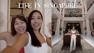 Luxury 5-star hotel in Singapore  Raffles Hotel staycation