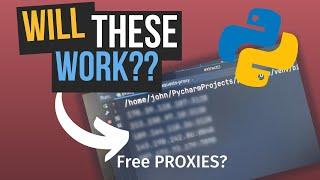I Tried 100s of Free Proxies Heres the results.