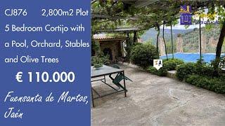 5 Bedroom Cortijo + Pool Orchard Stables & Land Property for sale in Spain inland Andalucia CJ876