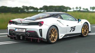 Supercars Accelerating LOUD IPE GT3RS 488 Pista V10 RS6 Techart GT Street R Project 8 C63