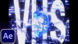 Create This VHS Skull Visualizer In After Effects
