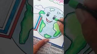 World Book and copyright Day Drawing Easy StepsWorld Book And Copyright Day Poster Drawing Idea