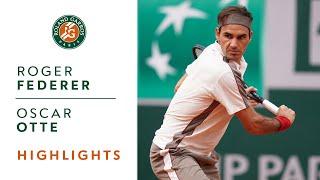 Roger Federer vs Oscar Otte - Round 2 Highlights  Roland-Garros