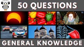 General Knowledge Quiz Trivia  50 Questions  Do You Know  Pub Quiz