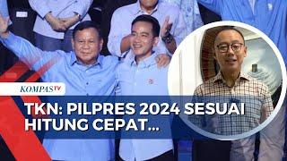 Jelang Penetapan Pemenang Pilpres 2024 TKN Rekapitulasi Lancar Sesuai Hitung Cepat