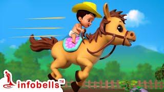 Chal Mere Ghode Chal Chal Chal & much more  Hindi Rhymes Collection for Children  Infobells