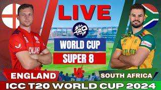  Live South Africa vs England T20 World Cup Super 8 Live Match Score  SA vs ENG Live match Today