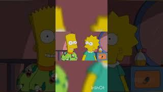 Bart and Lisa hit puberty early - The Simpsons