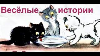 В. Сутеев Весёлые сказки «Три котёнка»  «Кто сказал «Мяу»?»