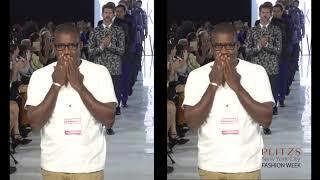 Lamine Diasse Designer from Dakar Senegal at PLITZS New York City Fashion Week