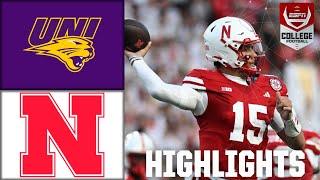 Northern Iowa Panthers vs. Nebraska Cornhuskers  Full Game Highlights  ESPN College Football